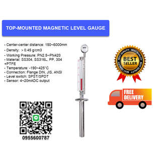 Top-Mounted Magnetic Level Gauge