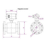Electromagnetic Flow Meter เครื่องวัดการไหลแบบสนามแม่เหล็ก